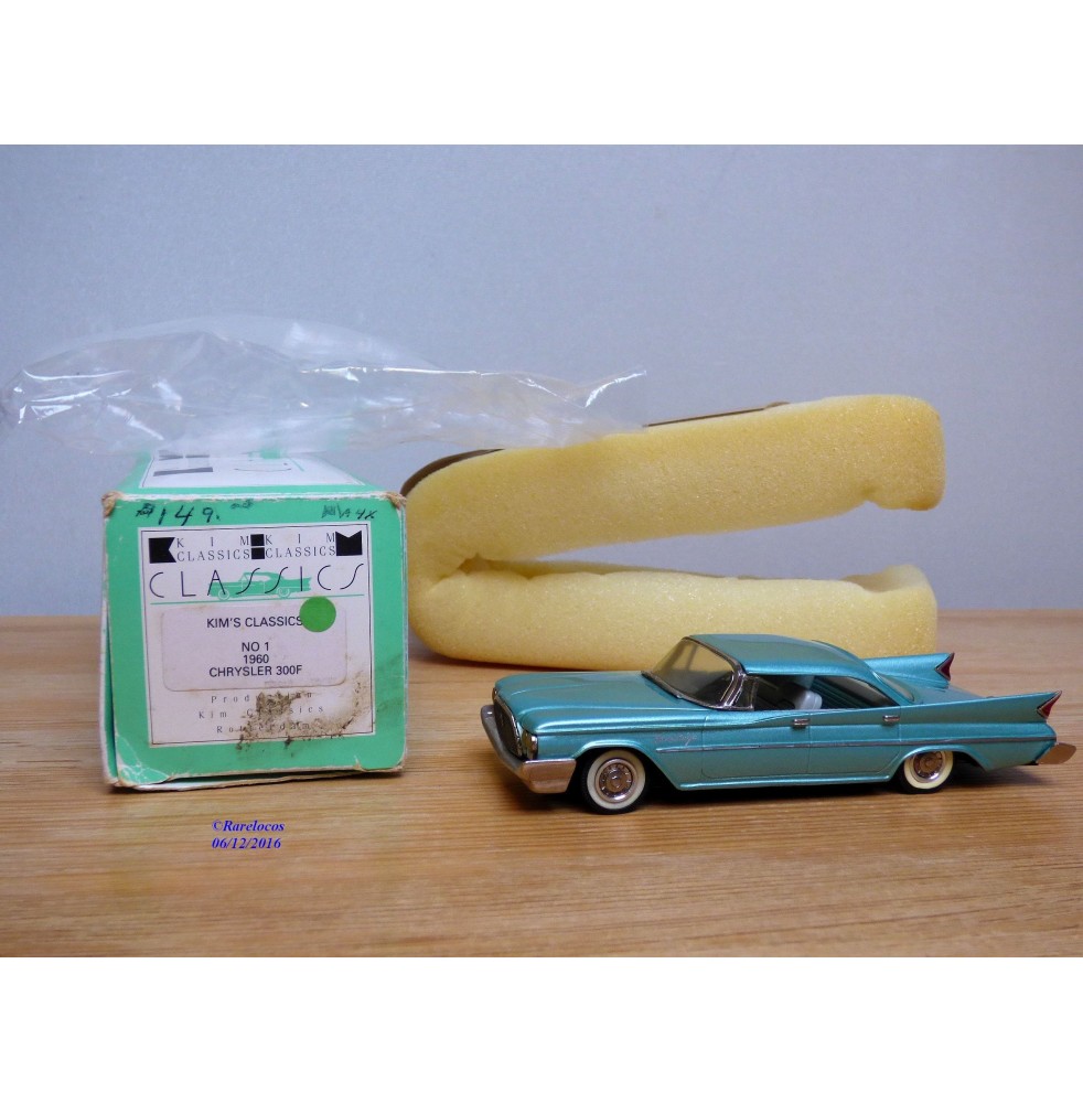Miniature Western Models Kim Classics – Chrysler Saratoga 1960, échelle 1/43?
