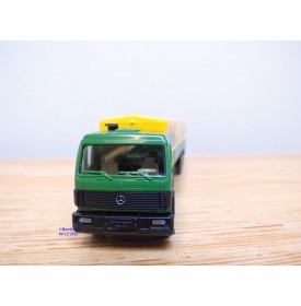 WIKING  51127, tracteur MERCEDES BENZ et  semi remorque bâché DIEHL Spedition  neuf  BO   1/87   HO   