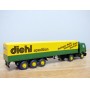 WIKING  51127, tracteur MERCEDES BENZ et  semi remorque bâché DIEHL Spedition  neuf  BO   1/87   HO   