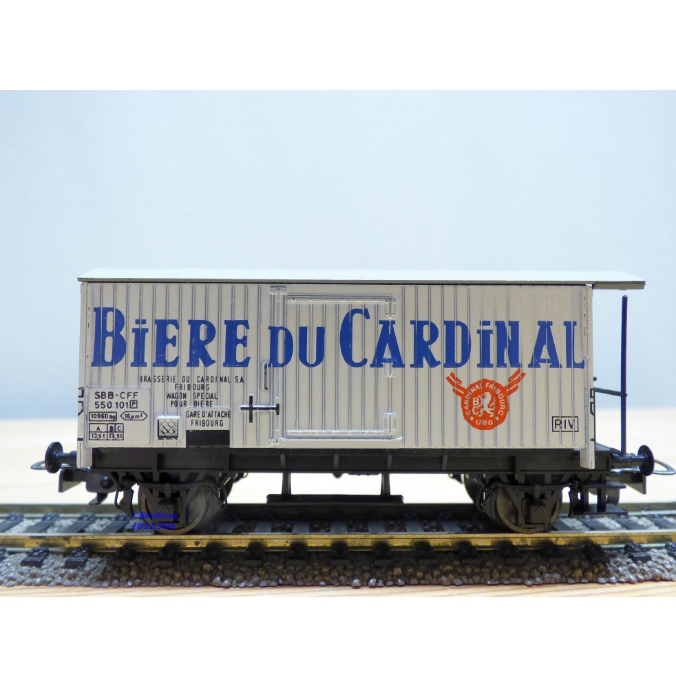LILIPUT 248 52, wagon bière du Cardinal   SBB    neuf   BO