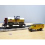 Märklin Museum 1995 84695 / 95702, wagon citerne  à guérite et camion Carl Gentner   K.W.Sts.E.  Neuf   BO