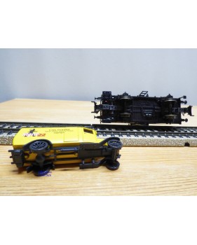 Märklin Museum 1995 84695 / 95702, wagon citerne  à guérite et camion Carl Gentner   K.W.Sts.E.  Neuf   BO