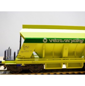 LILIPUT 246 52,  wagon trémie  Vétro recycling  SBB   neuf   BO