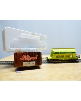 LILIPUT 246 52,  wagon trémie  Vétro recycling  SBB   neuf   BO