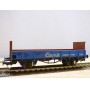 LILIPUT 237 10, wagon plat type Klm  chargé de tuyaux ETERNIT  ÖBB   neuf  BO