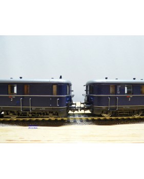 Liliput 125 03,  autorail 2 éléments VT 137 / VT 33  /  VS 145  DB   neuf   BO