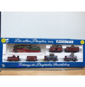 FLEISCHMANN  4884, coffret   Güterzug der  Preussischen Staatsbahnen KPEV   neuf    BO