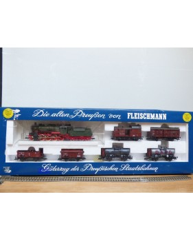 FLEISCHMANN  4884, coffret   Güterzug der  Preussischen Staatsbahnen KPEV   neuf    BO