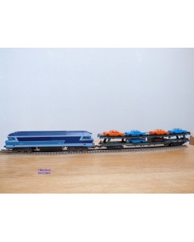 Lima ???? , coffret    CC 72002, 8 wagons et 2 camions   SNCF    BO
