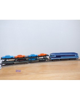 Lima ???? , coffret    CC 72002, 8 wagons et 2 camions   SNCF    BO