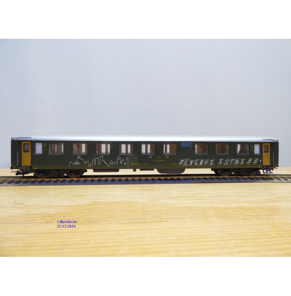 SACHSENMODELLE 18707 ?, voiture type Schlieren  Skyline Express BLS 