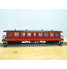 FLEISCHMANN 1417 AR,  voiture à plate forme d'extrémité 2 Kl. marron   BO