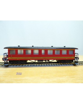 FLEISCHMANN 1417 AR,  voiture à plate forme d'extrémité 2 Kl. marron   BO
