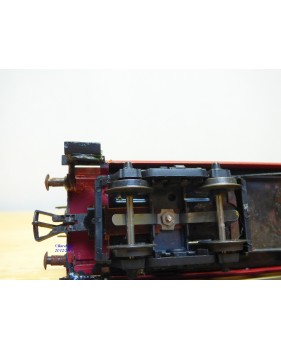 FLEISCHMANN 1417 AR,  voiture à plate forme d'extrémité 2 Kl. marron   BO