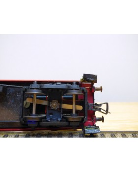 FLEISCHMANN 1417 AR,  voiture à plate forme d'extrémité 2 Kl. marron   BO