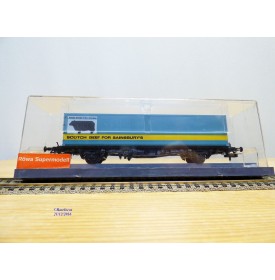 RÖWA 2304 wagon plat chargé de 2 conteneurs LESAGE  DB BO 