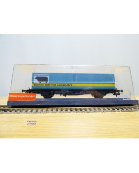 RÖWA 2326, wagon plat porte conteneur   Scotch Beef  DB     neuf    BO