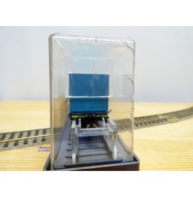 RÖWA 2304 wagon plat chargé de 2 conteneurs LESAGE  DB BO 