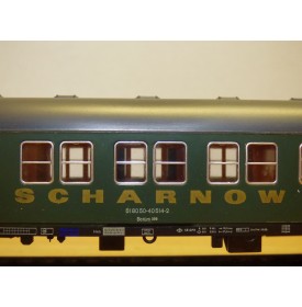 TRIX Express International ( Röwa ) 3367 . 2,  voiturecouchettes 2 Kl. SCHARNOW   DB   BO