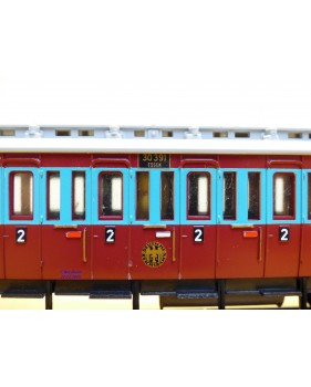 LILIPUT ancien 201 wagon plat chargé de 4 conteneurs ( cadres)  NS  BO