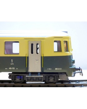 HAG   435 . 02 ,  voiture pilote unifiée  ABt  1/2 Kl. N°: ABt 153  BT   neuf    BO