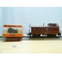 Märklin 48944 wagons plats type Bt 10 conteneurs à bière Königsbacher DB BO