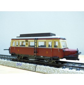 MÄRKLIN ( Bemo )  34231, autorail Wismar ( Schweineschnäuzen)  VT 133 DRG   BO