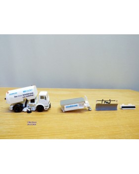 HERPA  806063,  camion d' entretien de voirie et accessoires    " SCHÖRLING "   Neuf   BO   1/87