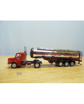 HERPA  140539,  camion et semi remorque SCANIA  ELLMÜHLE   Neuf   BO  1/87