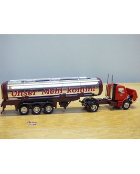 HERPA  140539,  camion et semi remorque SCANIA  ELLMÜHLE   Neuf   BO  1/87