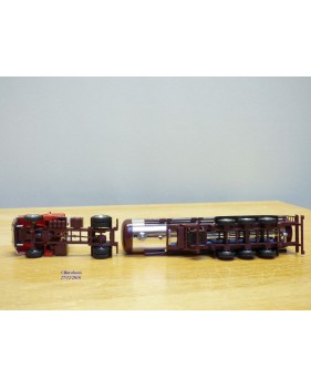 HERPA  140539,  camion et semi remorque SCANIA  ELLMÜHLE   Neuf   BO  1/87