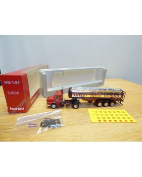 HERPA  140539,  camion et semi remorque SCANIA  ELLMÜHLE   Neuf   BO  1/87