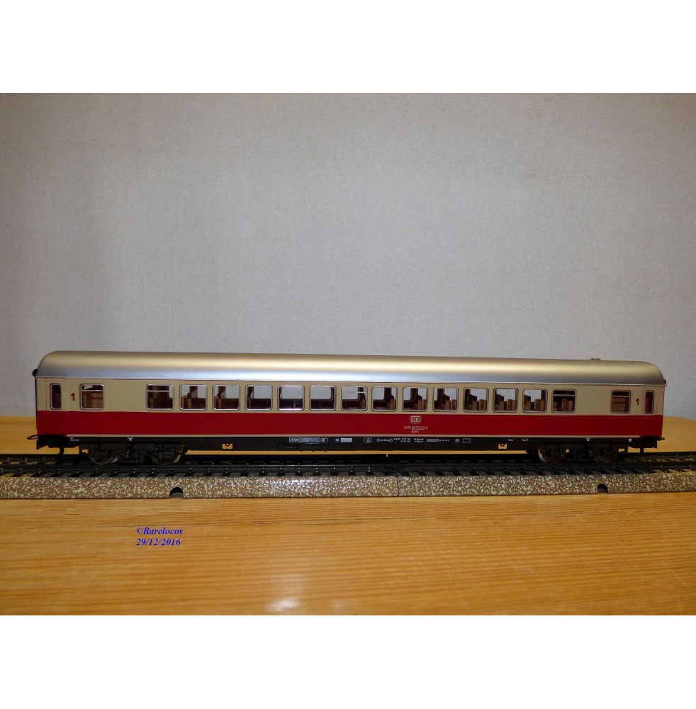 Märklin 4032 voiture grandes lignes A4ümg à feux de fin de convoi 1 Kl. DB BO