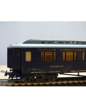 LILIPUT  266 00, voiture lits en teck N° 1660 A  CIWL BO