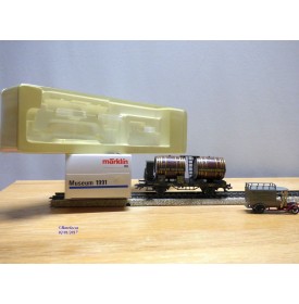 Märklin 48944 wagons plats type Bt 10 conteneurs à bière Königsbacher DB BO