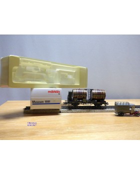 Märklin 48944 wagons plats type Bt 10 conteneurs à bière Königsbacher DB BO