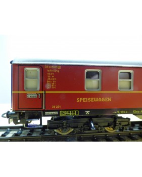 Märklin 4024, voiture restaurant   type WR4ümg     DSG    neuf    BO
