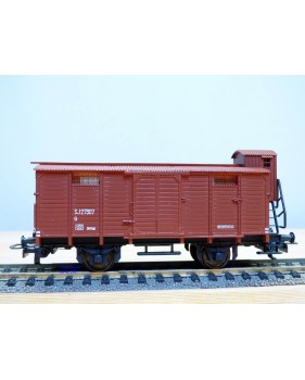 LILIPUT 213 80, wagon couvert à guérite  SJ  neuf   BO