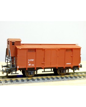 LILIPUT 213 80, wagon couvert à guérite  SJ  neuf   BO