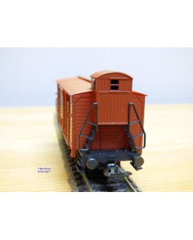 LILIPUT 213 80, wagon couvert à guérite  SJ  neuf   BO