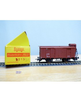 LILIPUT 213 80, wagon couvert à guérite  SJ  neuf   BO