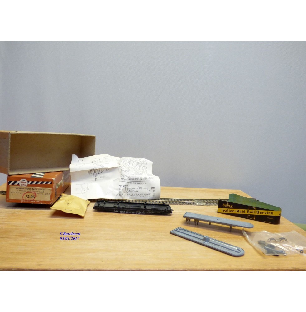 PENN LINE  400 wagon couvert ( boxcar ) MONON ( Louisville & Nashville ) BO