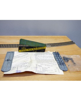 PENN LINE  452 K,  wagon plat  ( piggy back  car) et d' une semi remorque MONON ( Louisville & Nashville )    neuf   BO