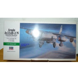 HASEGAWA 09085 Bombardier ARADO  Ar234 B-2/N "Nachtigall"  Luftwaffe Neuf BO 1/48