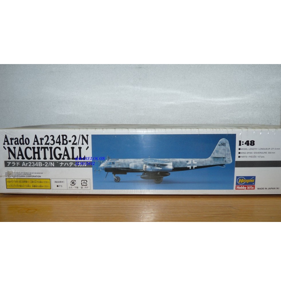 Maquette Revell 1/72 Arado Ar234 Blitz (B-2/C-2/C-3) - Neuf Sous Blister