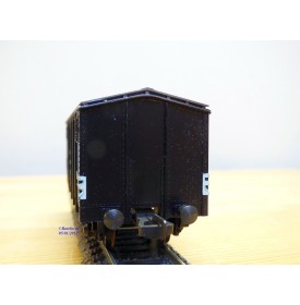 FLEISCHMANN 1479 S, wagon couvert  type  Hcg  noir   FS  neuf   BO 