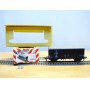 FLEISCHMANN 1479 S, wagon couvert  type  Hcg  noir   FS  neuf   BO 