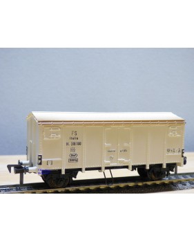 FLEISCHMANN 1479   wagon couvert  type  Hcg blanc   FS  neuf   BO 