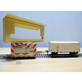 FLEISCHMANN 1479   wagon couvert  type  Hcg blanc   FS  neuf   BO 