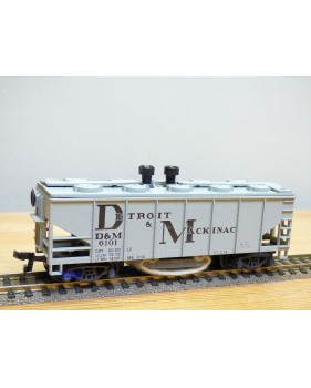AHM ( Austria ) 5203 B , original wagon nettoyeur de voie   Detroit & MacKinac   neuf     BO